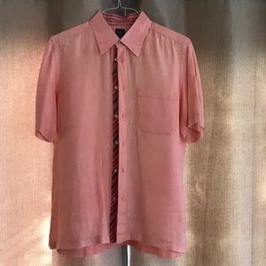 Saltaire Peach short sleeve polo